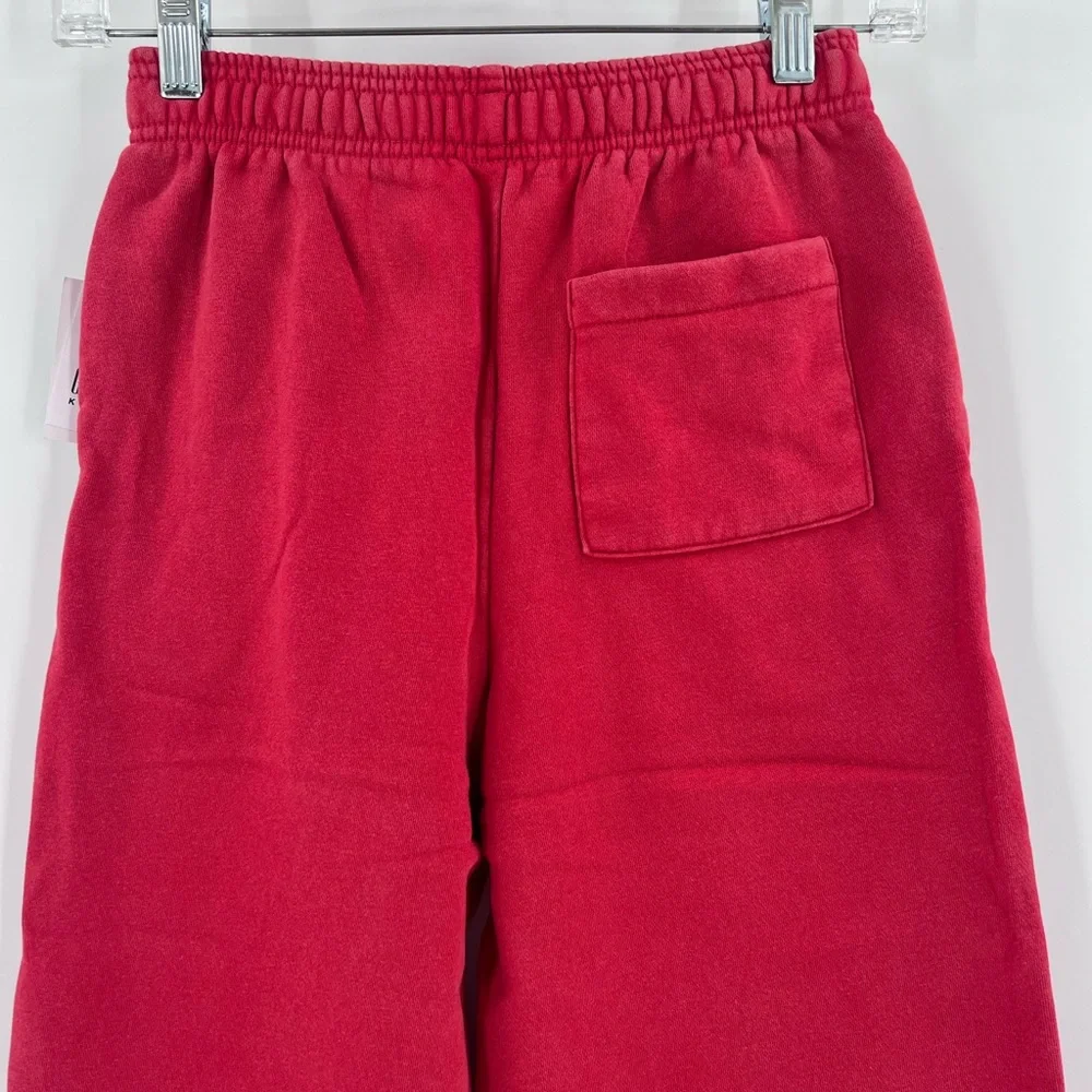Gap Kids VintageSoft Relaxed Joggers red medium size 8